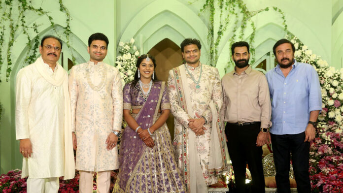 grand-engagement-ceremony-of-bangaru-babus-son-kranthi-reddy-with-sirisha