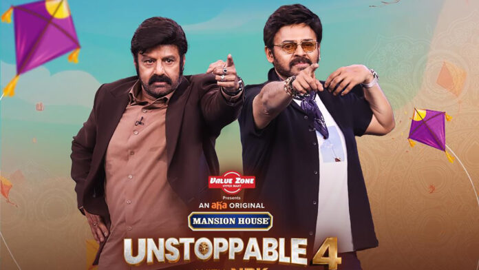 venkatesh-graces-unstoppable-season-4-with-nbk-now-streaming-on-aha-ott