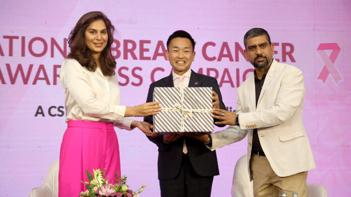 upasana-kamineni-launches-national-breast-cancer-awareness-campaign