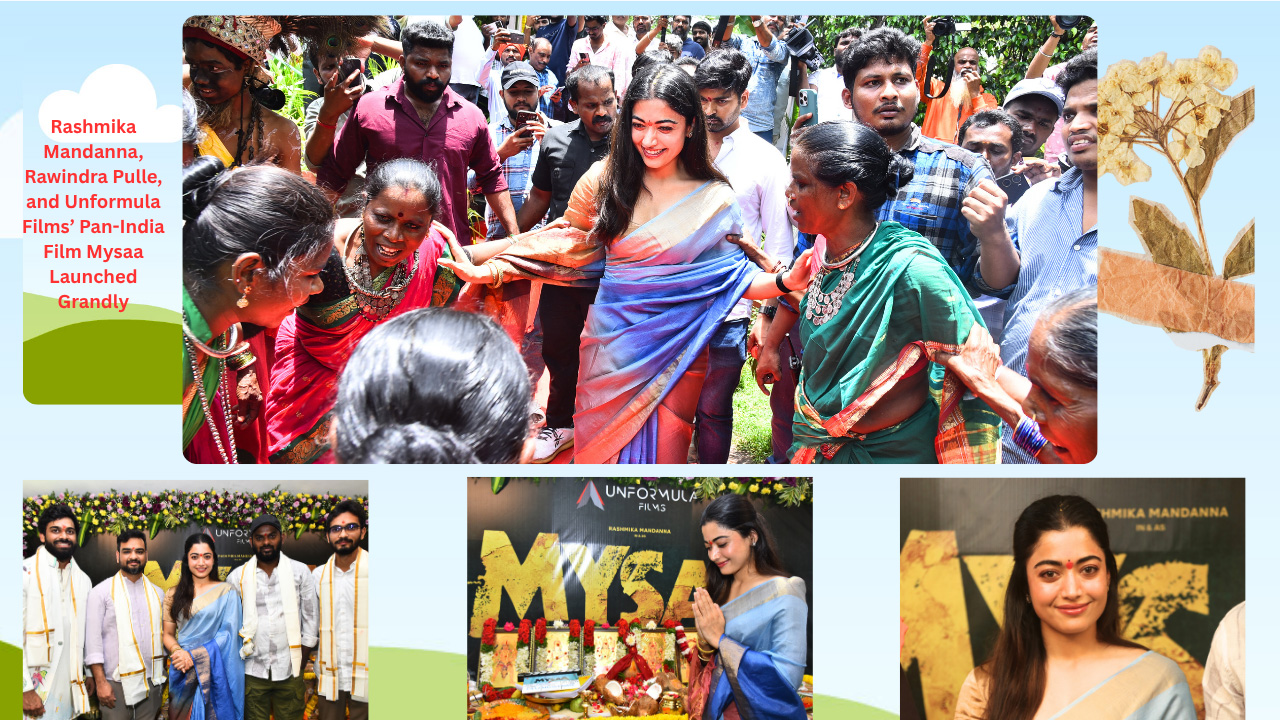 rashmika-mandannas-pan-india-action-thriller-mysaa-launched-grandly