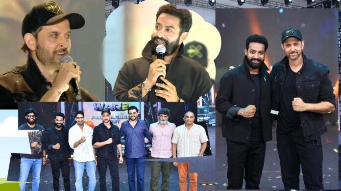 war-2-promotions-heat-up-with-ntr-hrithiks-camaraderie-in-hyderabad