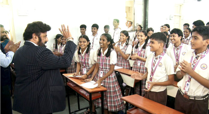nandamuri-balakrishna-garu-visits-andhra-education-society-school-in-mumbai