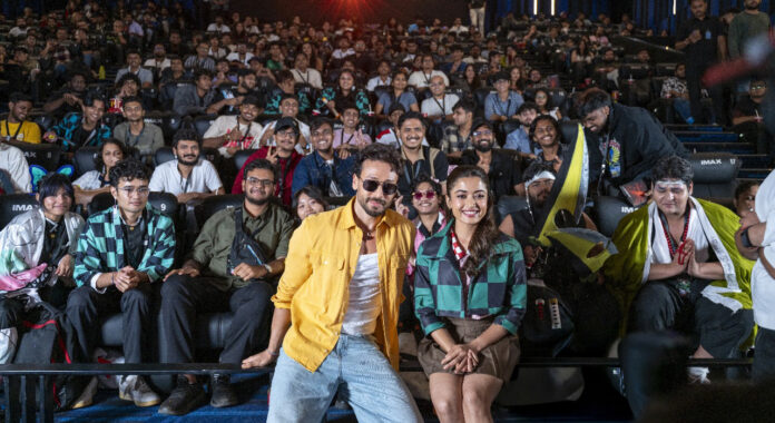 rashmika-mandanna-tiger-shroff-lead-demon-slayer-fan-fest-in-mumbai