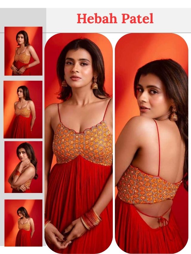 Hebah Patel Sets the Screen on Fire  Grace. Glamour. Confidence.