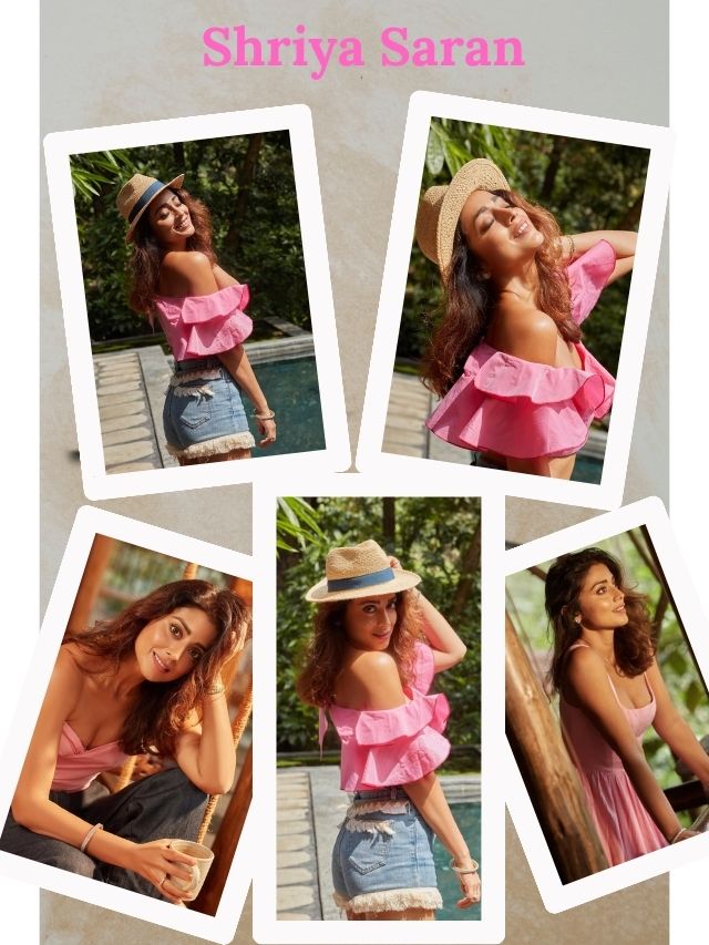 Shriya Saran – Radiant in Pink & Summer Vibes