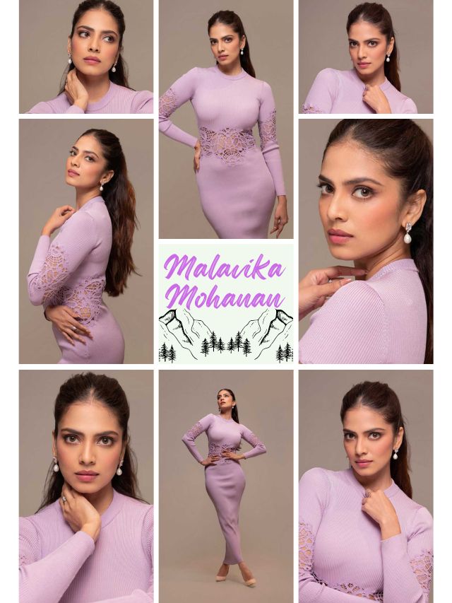 Malavika Mohanan Grace. Glamour. Power.