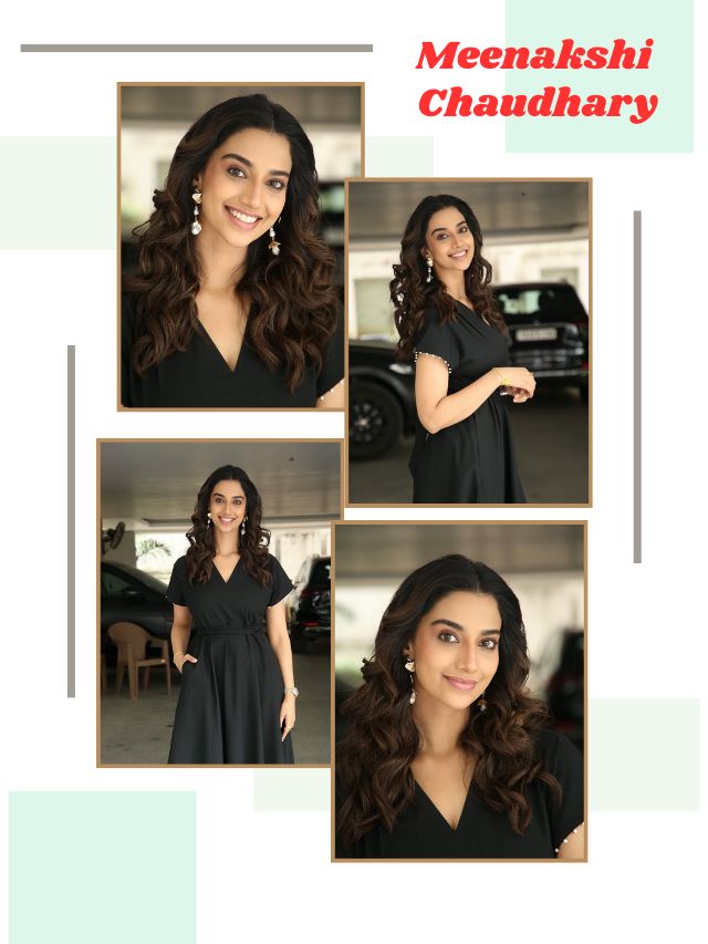 Meenakshi Chaudhary – Elegance in Black