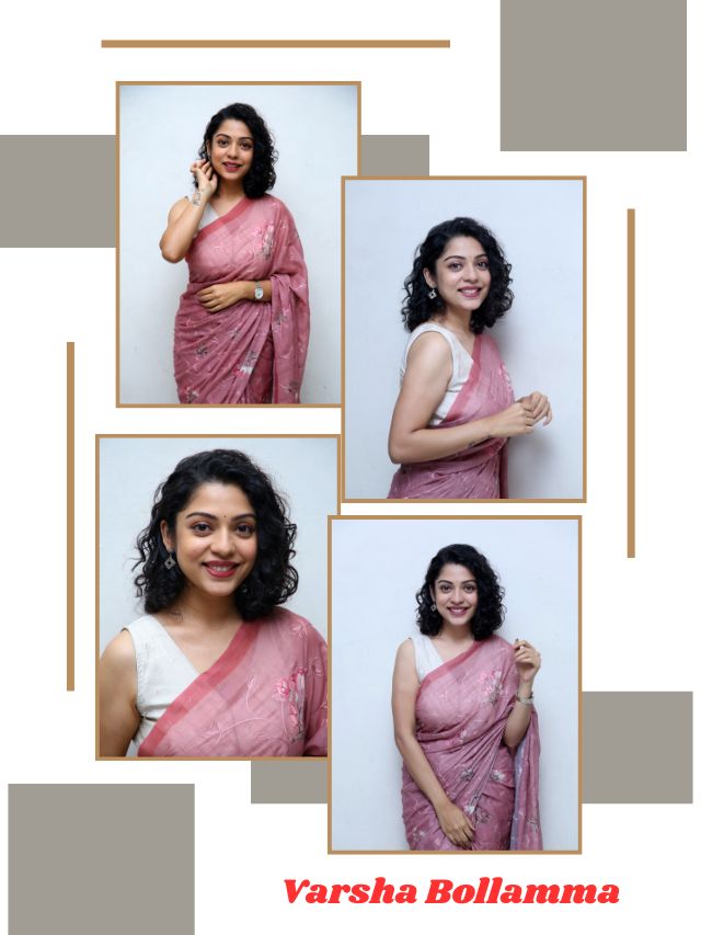 Varsha Bollamma  Grace • Charm • Natural Beauty ✨