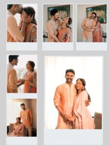 Bellamkonda Sreenivas and Kavya's engagement ceremony