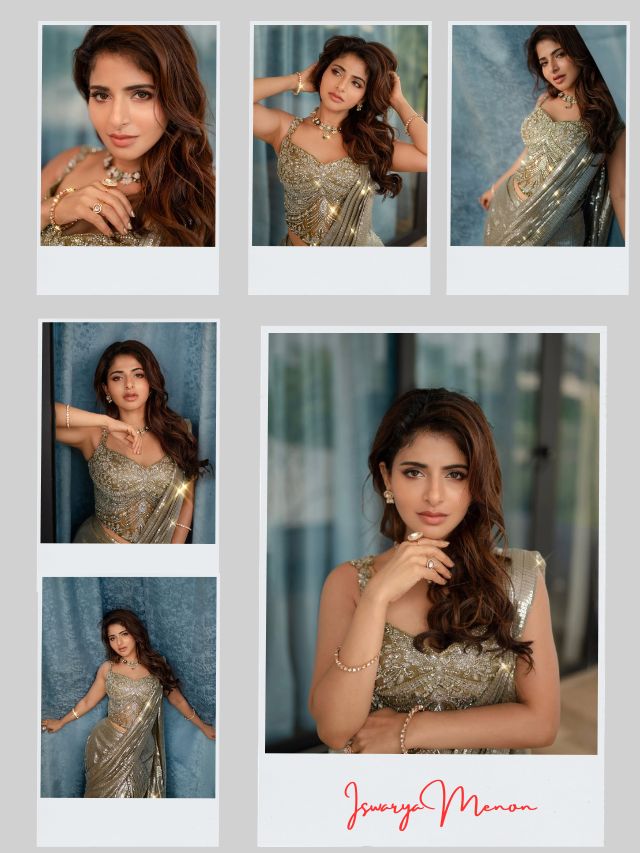 Iswarya Menon, inspired by the elegant aesthetic