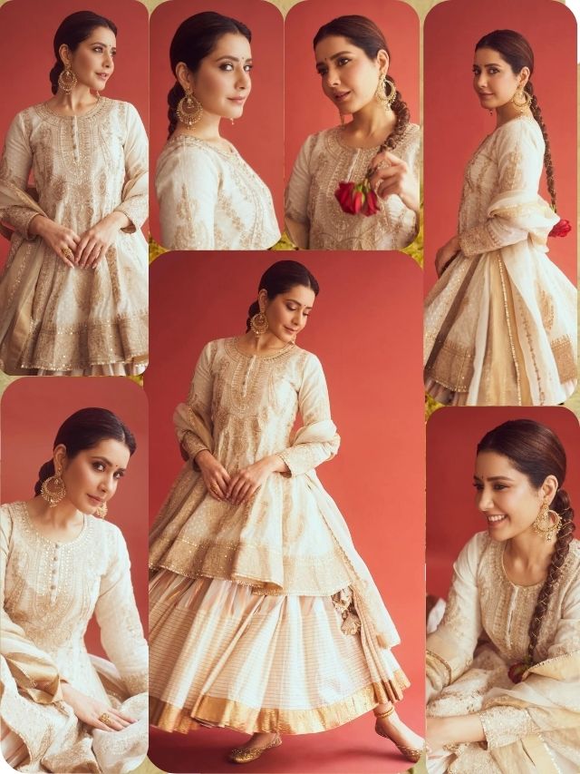 ✨ Raashii Khanna’s Elegant Ethnic Look ✨
