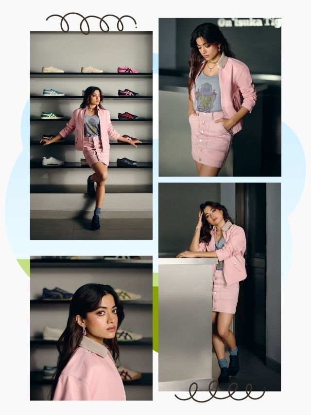 Rashmika’s Chic Pink Vibe 💖