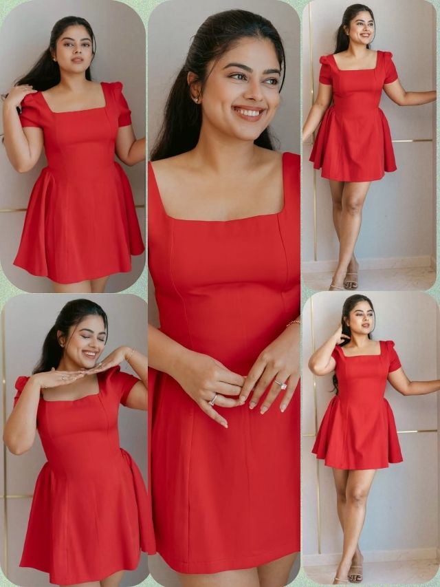 ❤️ Siddhi Idnani Stuns in Red ❤️