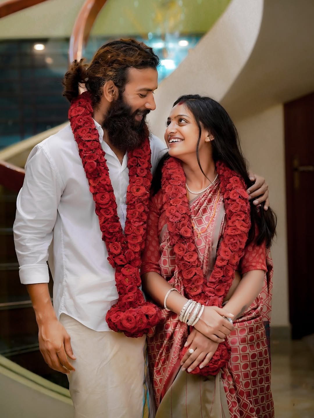 Monalisa with Farman Khan