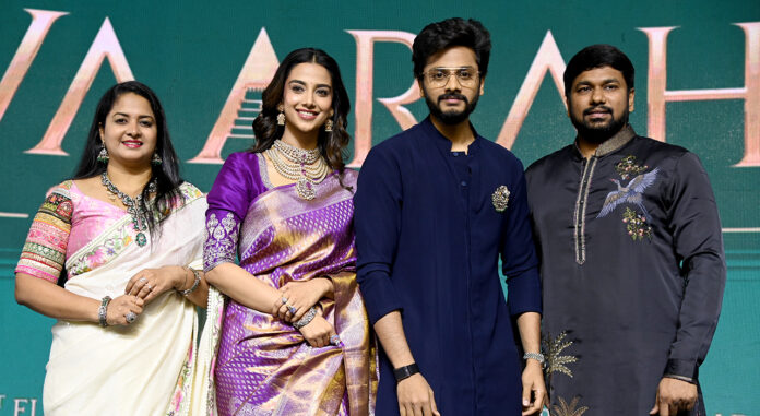 teja-sajja-meenakshi-chaudhary-unveil-varahi-silvers-royal-vision