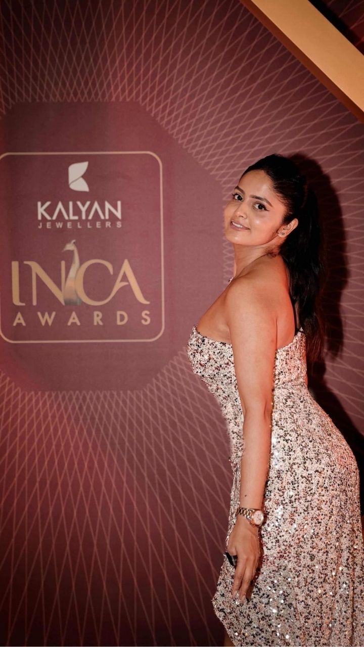 Actress Pragya Nayan Shines at Star-Studded INCA Awards Night in Mumbai
