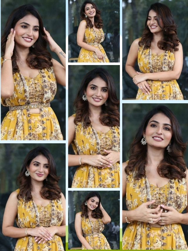 Ananya Nagalla stuns in a breezy floral look
