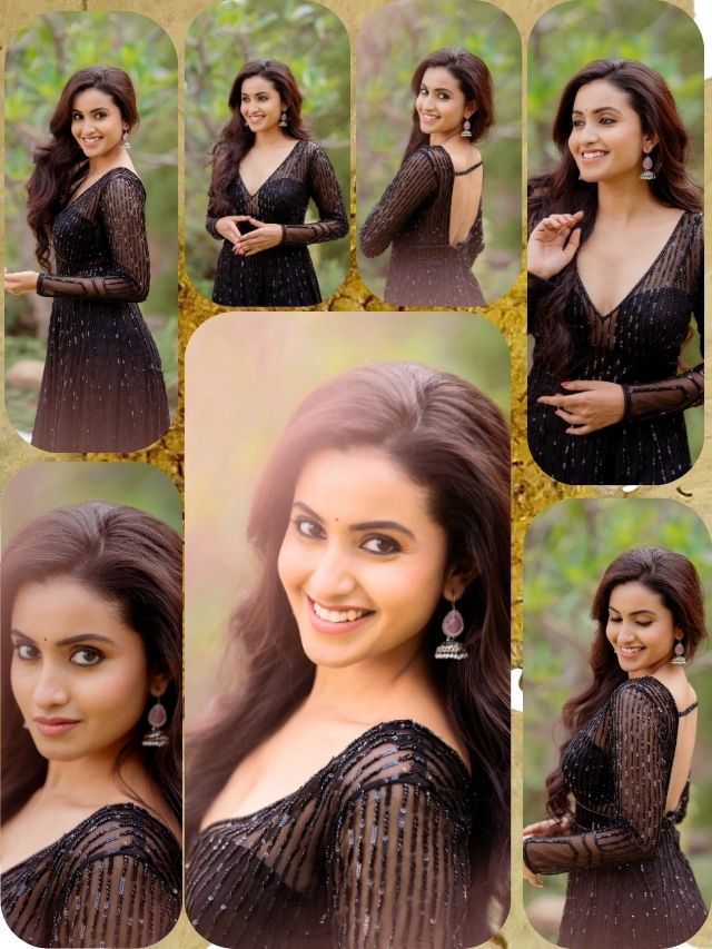 Deepika Pilli Grace Meets Glam ✨ A stunning style statement in black