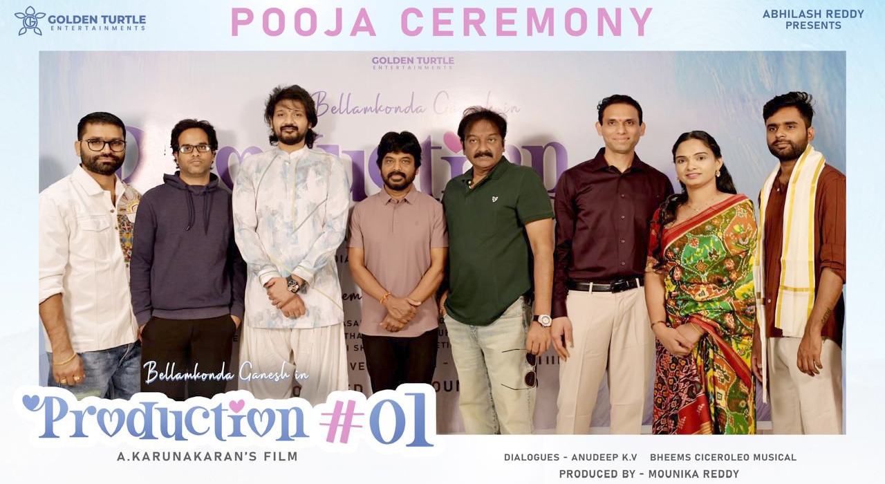 Dynamic Trio Sets Stage for Bellamkonda Ganesh’s New Rom-Com