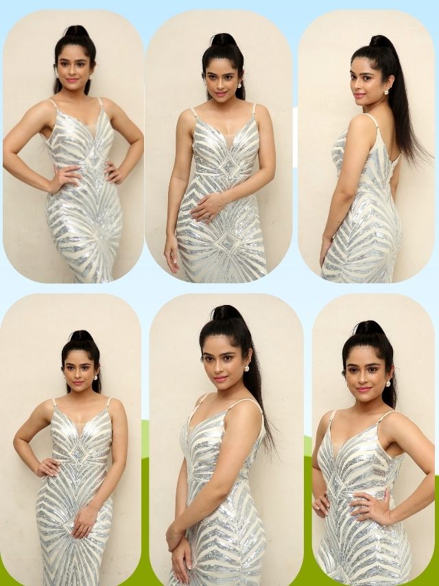 Sanchi Kashyap stuns in a dazzling silver outfit, redefining elegance with every pose