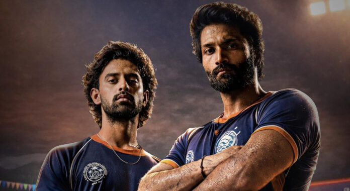 VOLLEY Title Unveiled with Striking Motion Poster by Krish Jagarlamudi