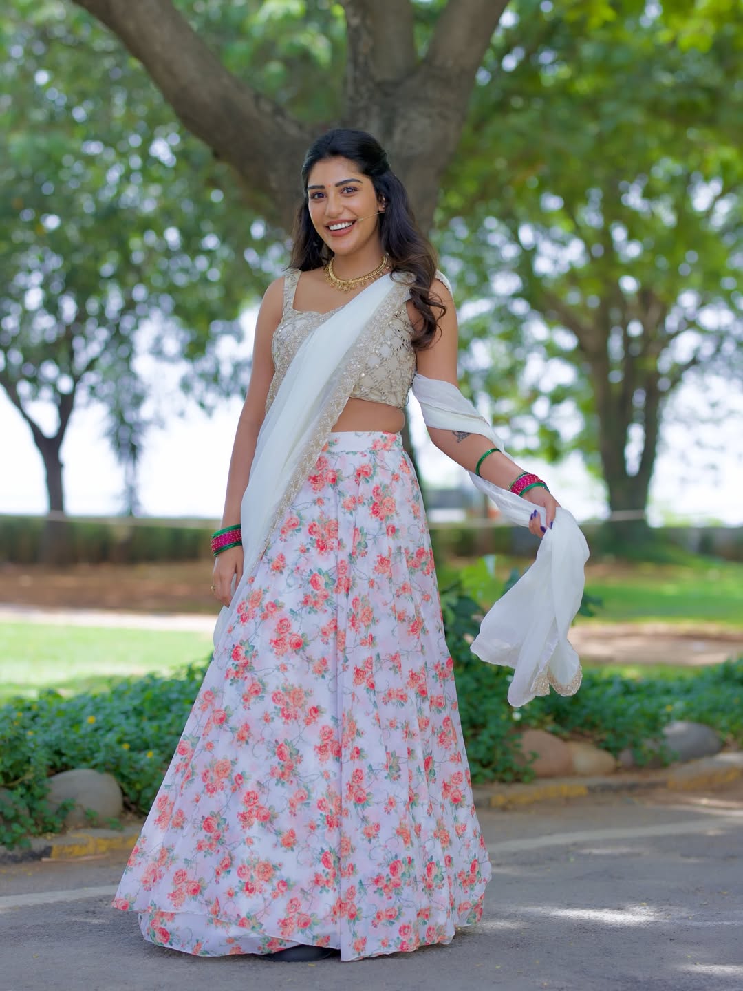 Supritha Naidu Grace, Charm, and a Rising Digital Star