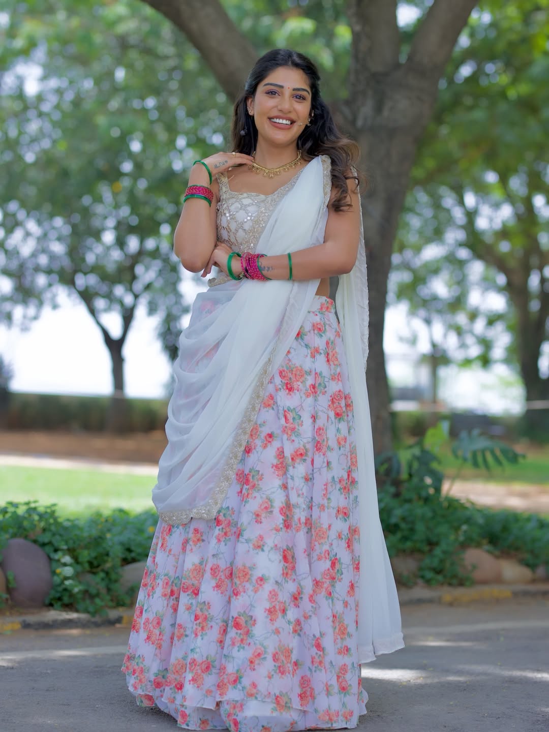 Supritha Naidu Grace, Charm, and a Rising Digital Star