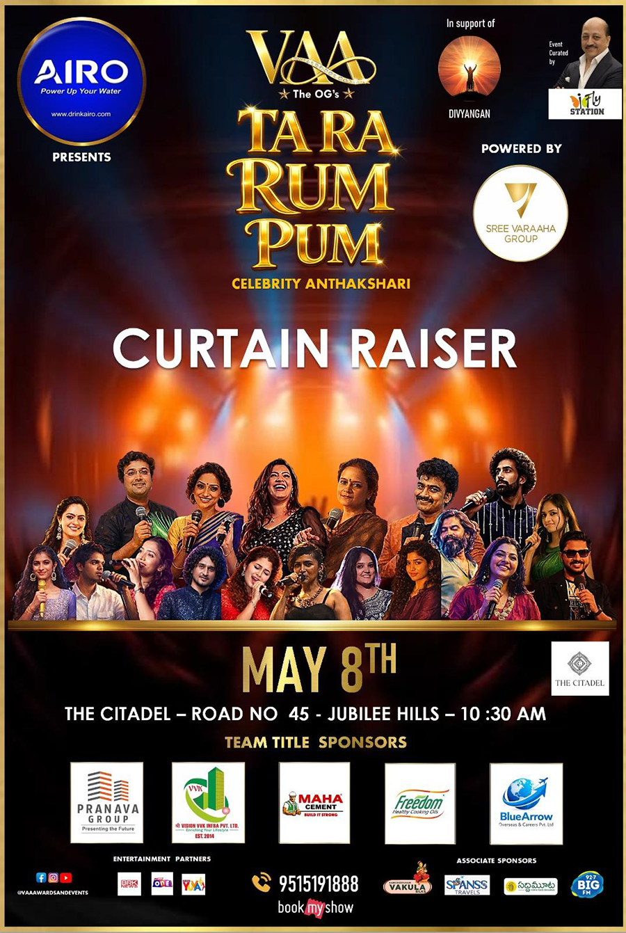 Curtain Raiser Held For “Tararampam” Celebrity Anthyakshari Show,