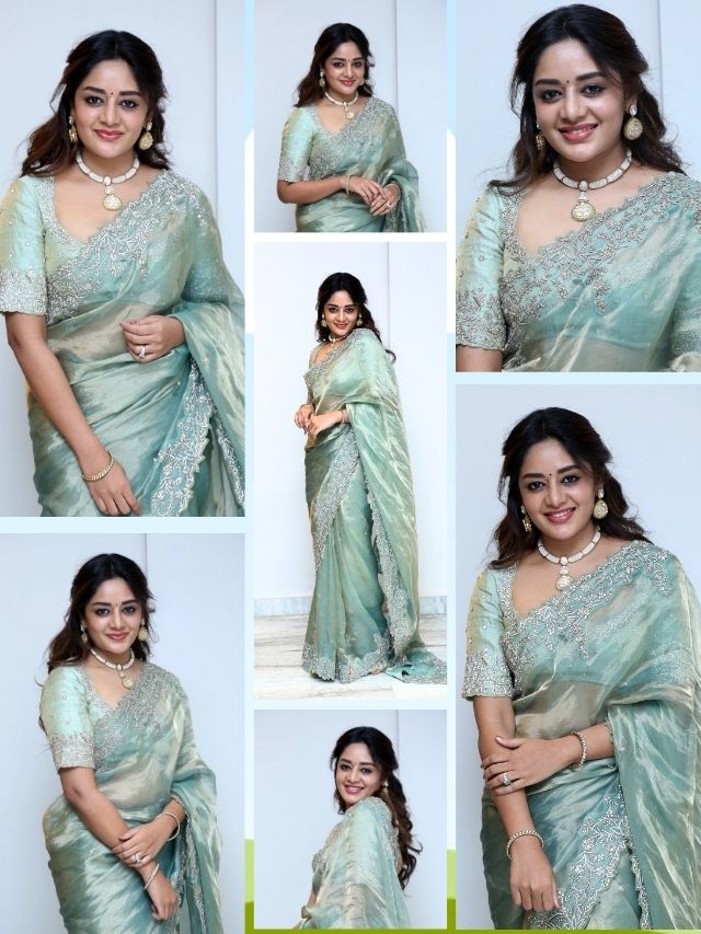 Deepshika Chandran’s Elegant Saree Glow ✨