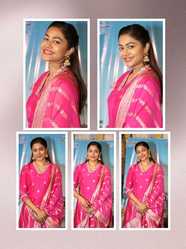 Payal Radhakrishna steals the spotlight in a vibrant pink ethnic outfit