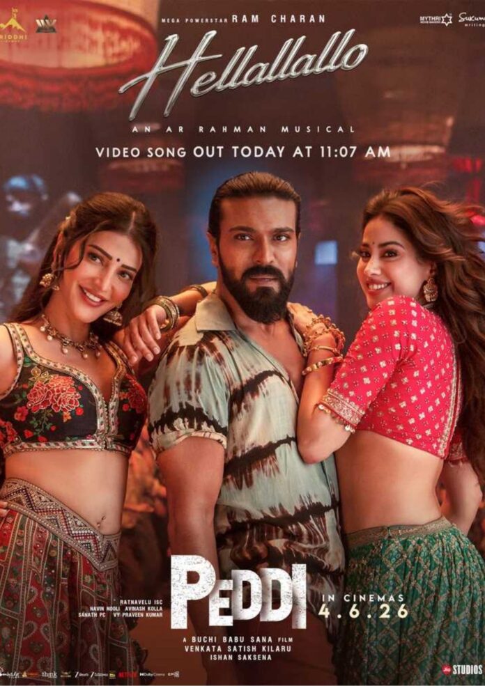 Ram Charan’s Peddi Set For A Massive Release Worldwide