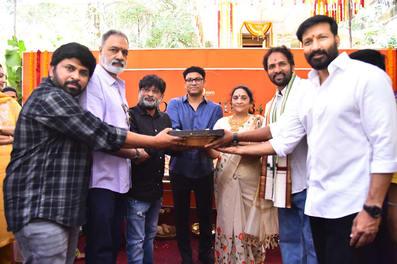 T Gopichand’s #Gopichand34 Launched Grandly With Star-Studded Pooja Ceremony