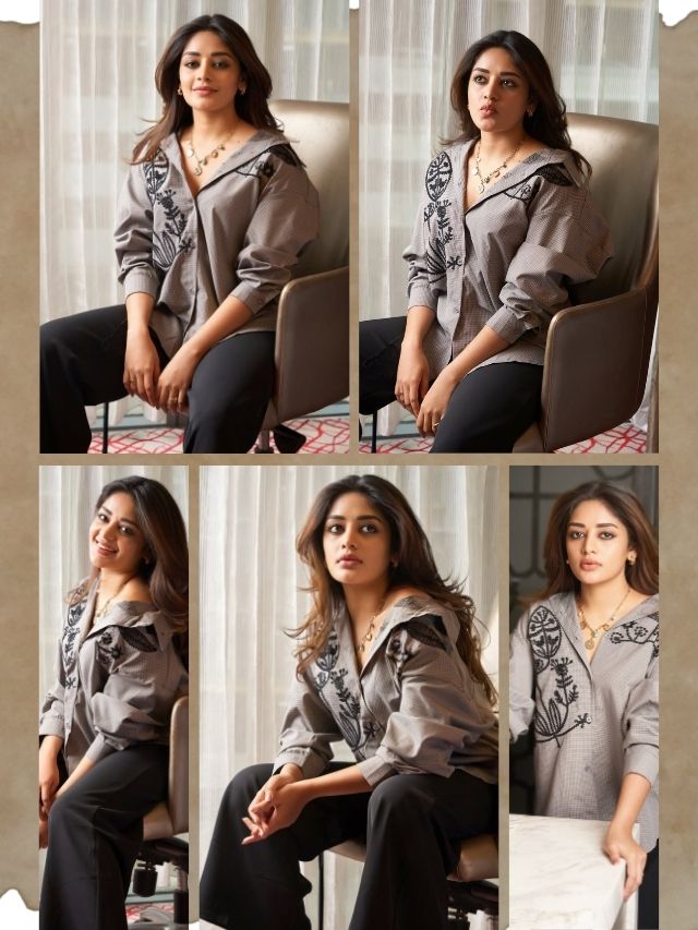 Deepshika’s Chic Monochrome Elegance