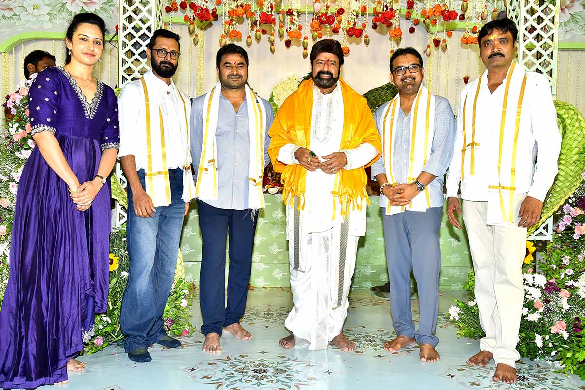 NBK112 Launched Grandly in Amaravati NBK112 Launched Grandly in Amaravati