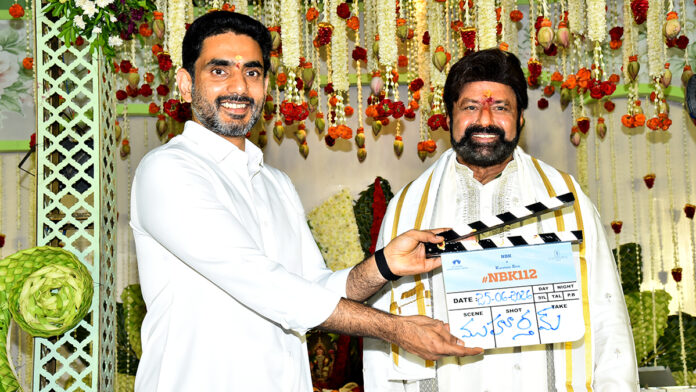 NBK112 Launched Grandly in Amaravati