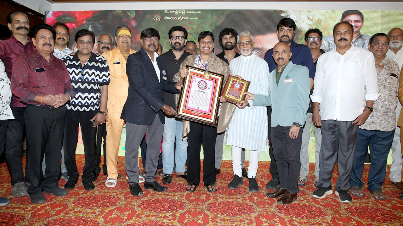 SV Krishna Reddy’s 75th Birthday Celebrated Grandly; Receives World Record Honor SV Krishna Reddy’s 75th Birthday Celebrated Grandly; Receives World Record Honor