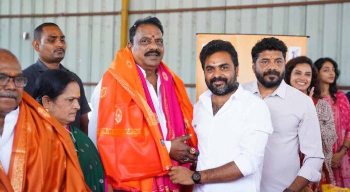 MLA Prakash Goud Launches Nisa Entertainments–Seven Kreations’ Crime-Comedy Venture