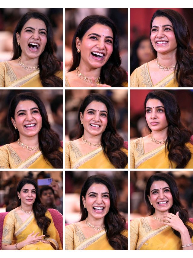 Samantha Ruth Prabhu’s Sunshine Elegance in Yellow Saree