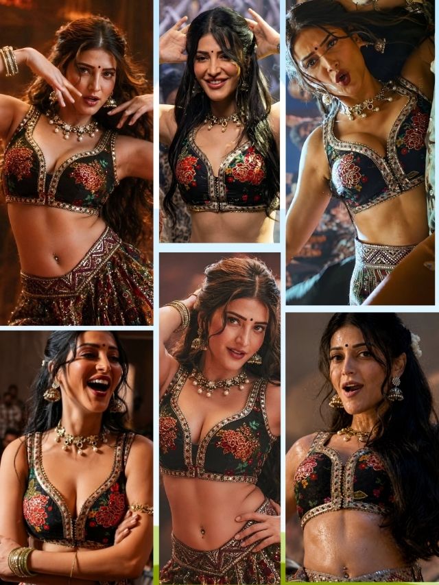 Shruti Haasan Sets the Dance Floor on Fire in Peddi
