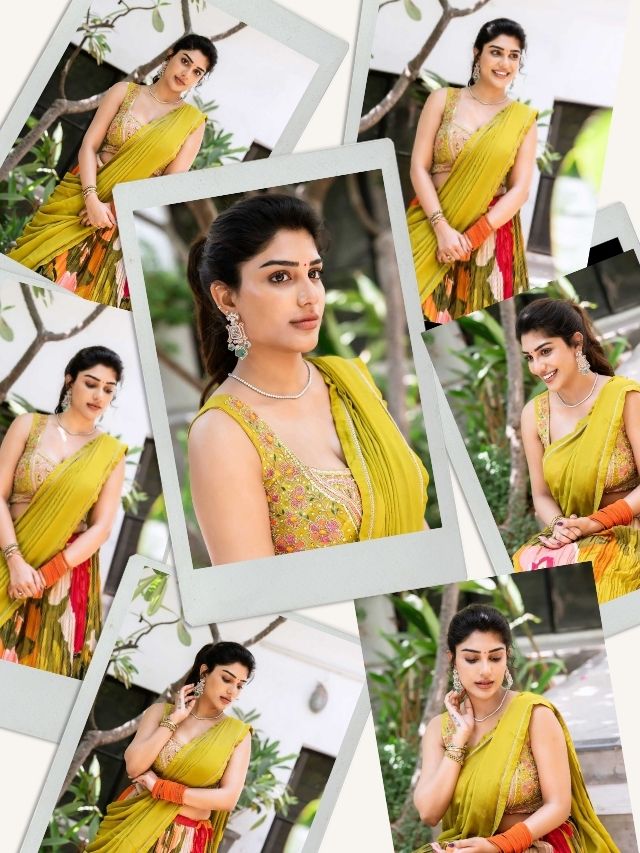Supritha’s Radiant Saree Elegance