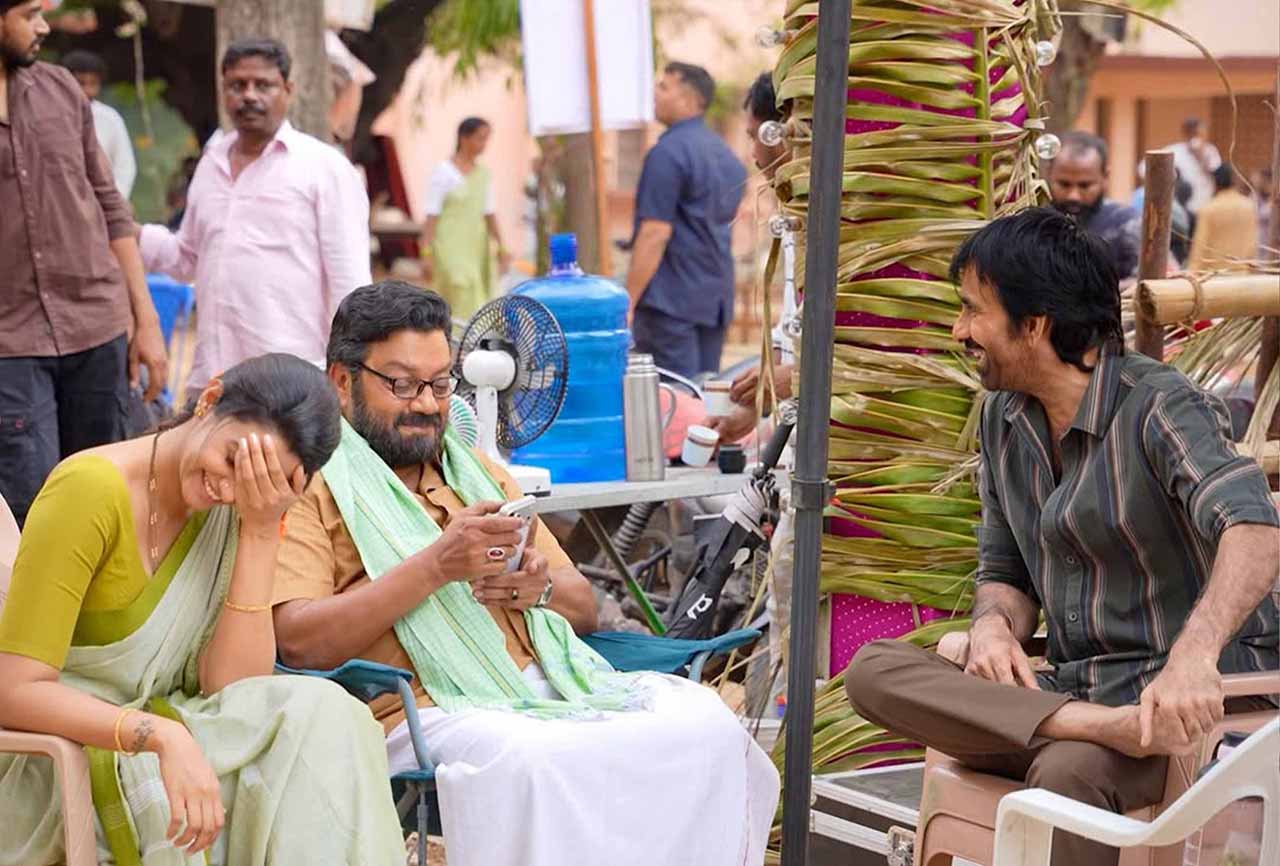 Ravi Teja, Priya Bhavani Shankar and Director Shiva Nirvana’s ‘Irumudi’ Unveils Beautiful Working Stills Ravi Teja, Priya Bhavani Shankar and Director Shiva Nirvana’s ‘Irumudi’ Unveils Beautiful Working Stills