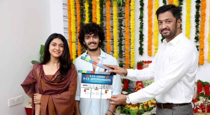 EVV Cinema's Comeback Film with Harsh Roshan Launched