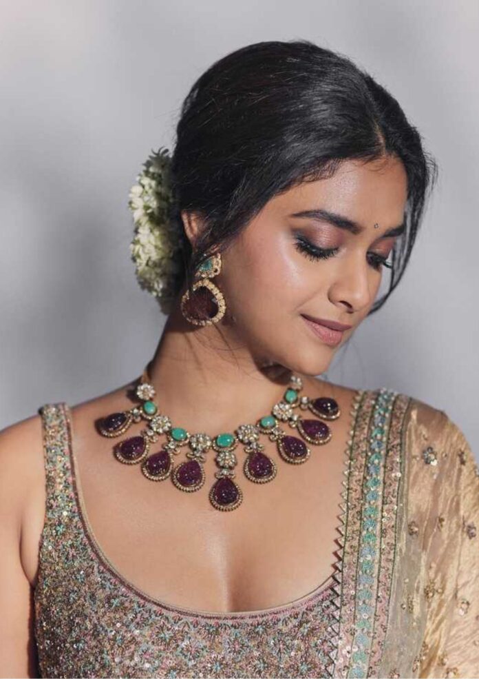 Keerthy Suresh Stuns in an Elegant Traditional Look