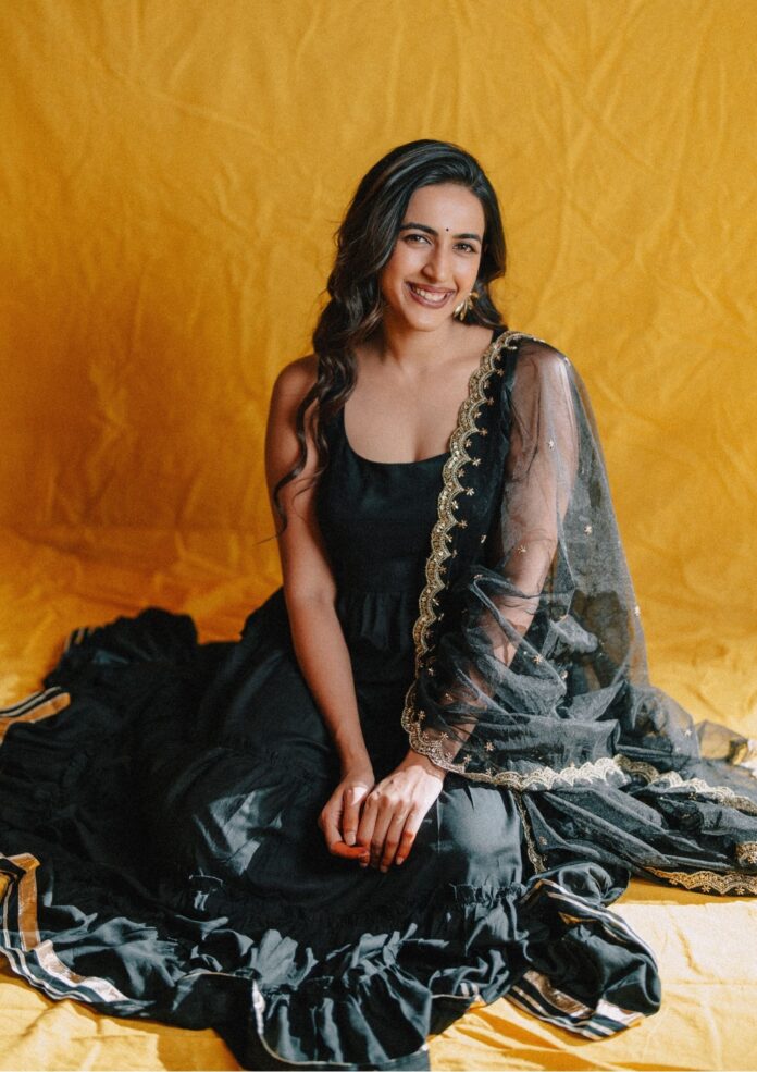 Niharika Konidela Radiates Grace in Black Ensemble