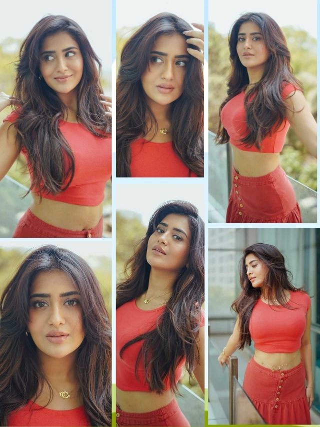 Raashi Singh Stuns in a Chic Red Co-Ord Set