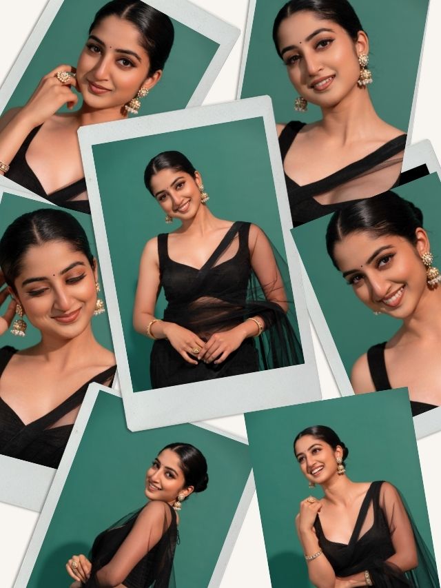 Sushmitha Shetty Stuns in Elegant Black Ethnic Look