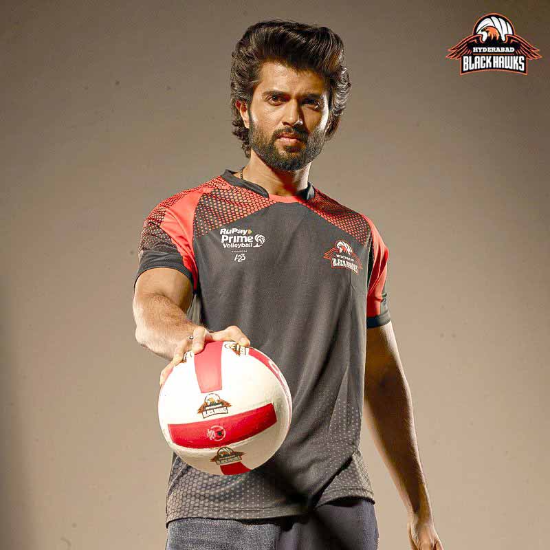Vijay Deverakonda Celebrates India's Volleyball Glory