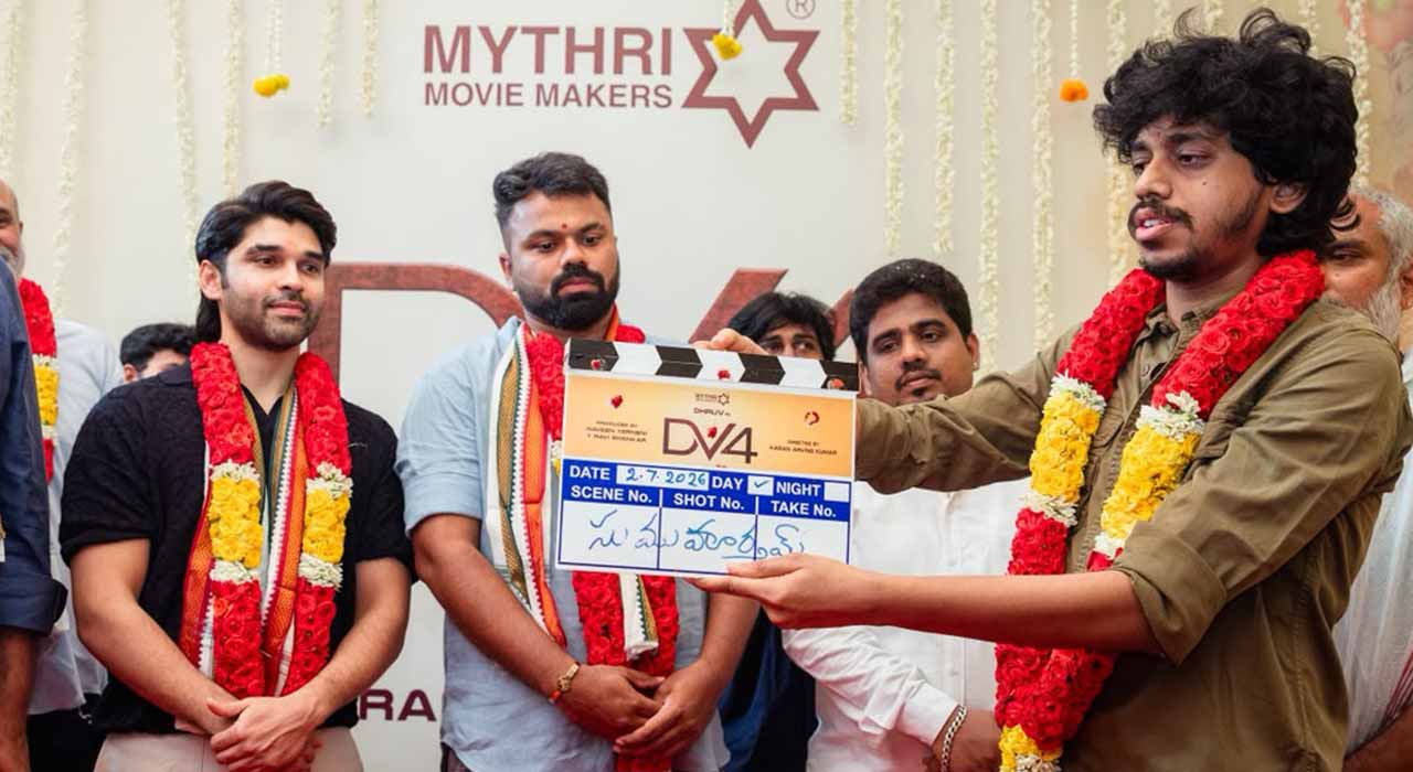 Mythri Movie Makers Launch Dhruv Vikram’s DV4 with Pooja Ceremony Mythri Movie Makers Launch Dhruv Vikram’s DV4 with Pooja Ceremony