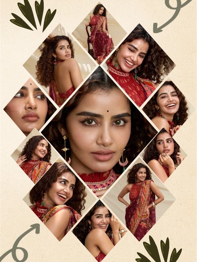 Anupama Parameswaran: A Stunning Saree Look That Steals the Spotlight