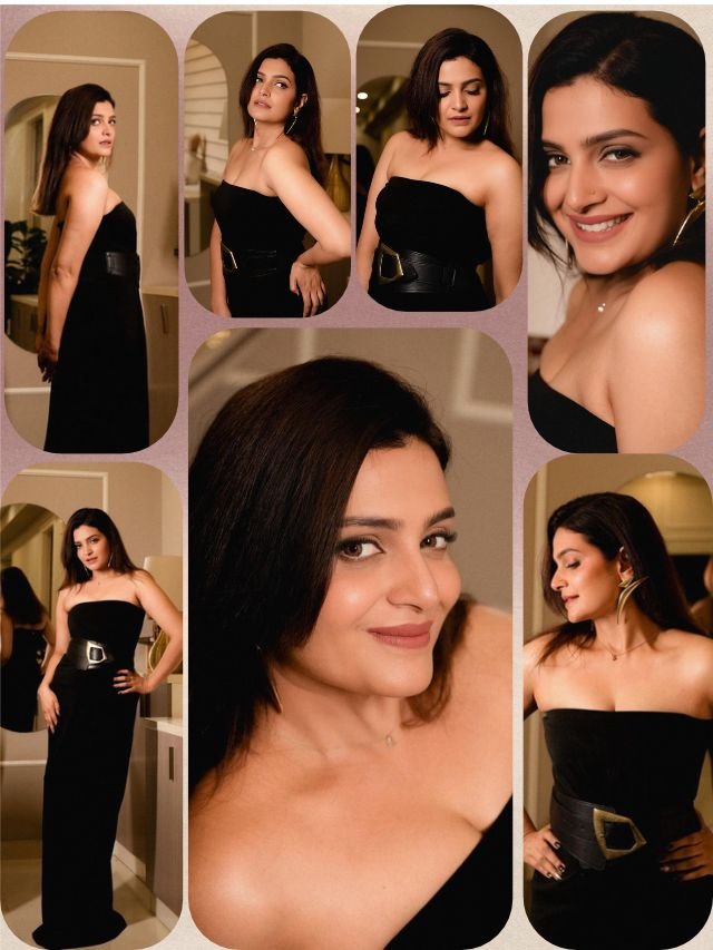 Divya Pillai Stuns in Elegant Black Look